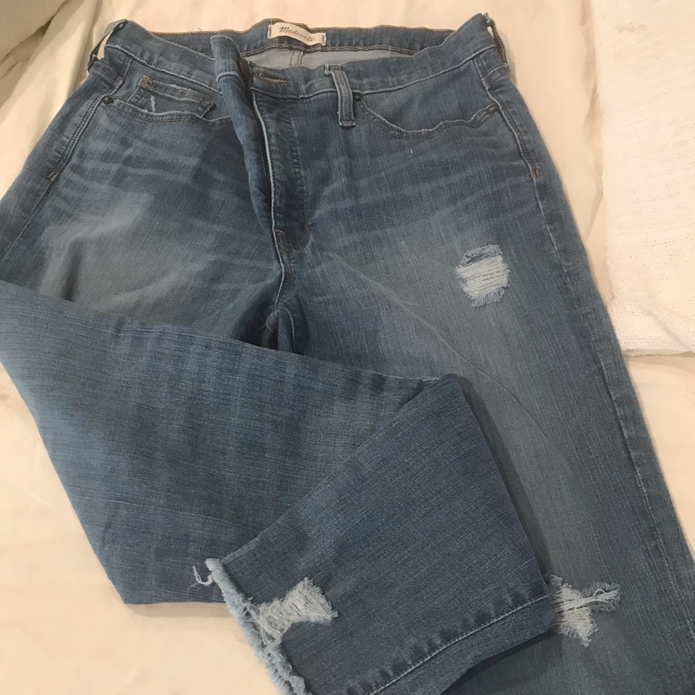 Madewell ripped jeans